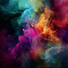 Nebula-Inspired Color Fog