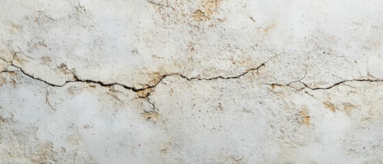Obraz premium Texture concrete wall crack surface damaged plaster grunge rough cement aged material construction