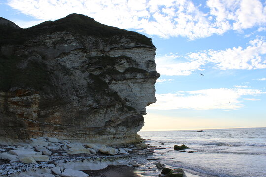 Bulbjerg cliff in northern Jutland, Denmark.
Bulbjerg is a limestone cliff in northern Jutland, Denmark with beautiful landscapes and beaches to enjoy. 