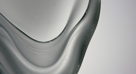 Elegant Gray Abstract Shape Depicts Sophistication And Modernity In Its Simplicity