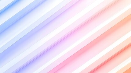 Obraz premium Abstract pastel diagonal stripes in blue, pink, and white