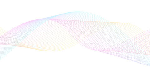 Dynamic Curved Line Design on Transparent Background – High-Resolution Abstract Vector Element Ideal for Use in Technology Branding, Artificial Intelligence Projects, and Scientific User Interfaces
