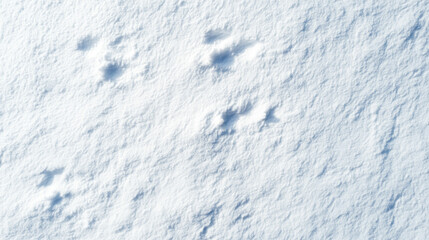 Snowy footprints animal tracks winter scene fresh snow animal footprints in winter animal footprints winter