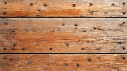 Naklejka premium Rustic planks wood texture wooden surface aged material vintage grain detail weathered planks nails design