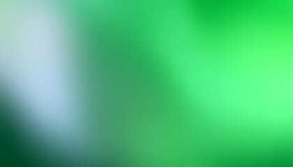 Gradient Background with Shades of Green Abstract Blurred Design, Seamless Transition, Spring Colors, Light and Bright, Smooth Texture