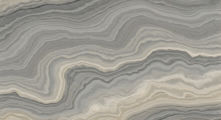 Obraz premium Unique Banded Agate Texture In Soft Neutral Palette Background Concept