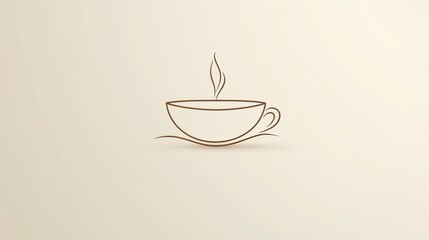 cup of coffee on grunge background