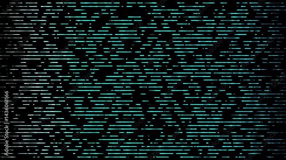 Poster digital abstract forms movement particle lines with multicolor motion graphics animation. abstract d