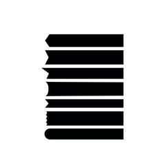 Collection of Black Banner and Ribbon Silhouettes for Design Projects