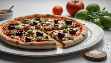 Authentic Italian pizza 