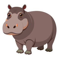 Hippopotamus Vector 