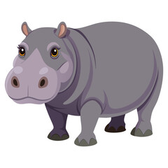 Hippopotamus Vector 