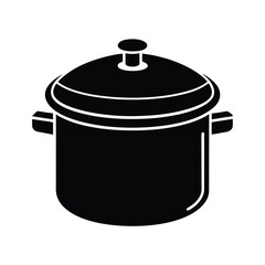 pressure cooker electric isolated on white