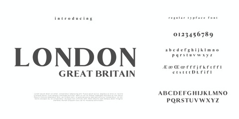 font alphabet Vintage london Victorian typeface decorative Font	