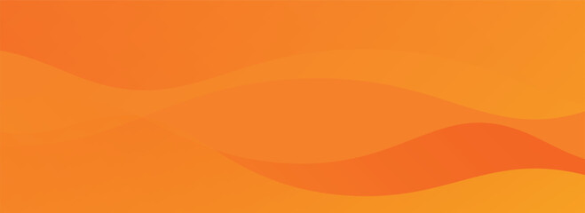Orange background . modern flat orange wave background