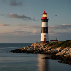 Naklejka premium lighthouse
