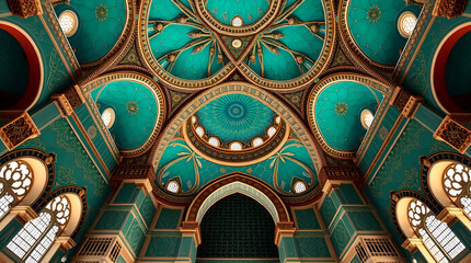 Islamic Geometric Patterns: Tessellating Tilework and Arabesque Designs