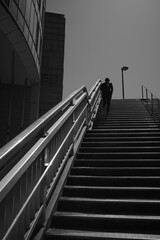 Fototapeta premium escalator in the city