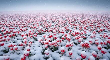 * Red Winter: Snow-Kissed Foliage Landscape
 * Striking Contrast: Red Plants in Winter Snow
 * Winter's Palette: Red and White Scenic View
 * Snowy Red Undergrowth in a Winter Landscape
 * Vibrant Red