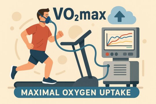 Visual Representation of VO2max and Maximal Oxygen Uptake in Fitness