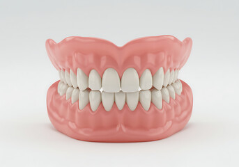 Obraz premium Full Denture Set: High-Quality Dental Prosthesis