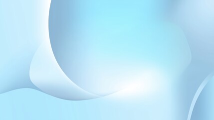 Smooth Blue Flow Abstract Background for Business and Technology Design