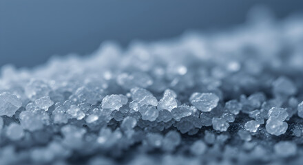 Obraz premium Close Up Of Sea Salt Crystals Showing Abstract Textural Formations