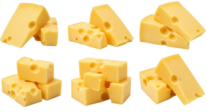 Cheesy Delight A whimsical stack of Swiss goodness on a dark backdrop