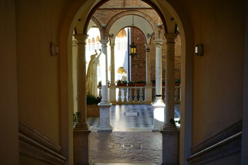 Obraz premium Saint Catherine monastery in Siena, Tuscany, Italy