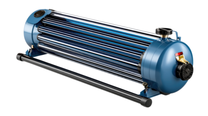 Industrial Water Pump: A heavy-duty, metallic water pump, showcasing engineering and efficiency, perfect for industrial use.