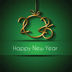 2026 Happy New Year background.
