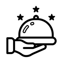 Food Delivery Lineart