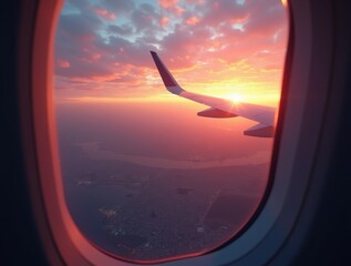 Flight Over the Sunset
