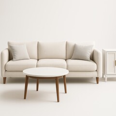 sofa furniture with white background