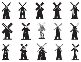 WINDMILL SILHOUETTE