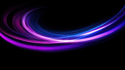 Fototapeta premium Abstract swirling vibrant lines