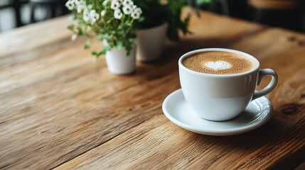 Fototapeta premium A freelance writer working on side hustle content at a quaint cafe (1)