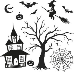 vector illustration of a halloween