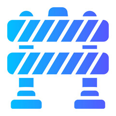 barrier gradient icon
