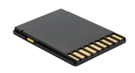 Isolated SD Memory Card for Digital Data Storage and Transfer