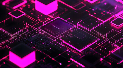 Dynamic blockchain cybersecurity wallpaper digital landscape abstract visualization cyber environment futuristic concept