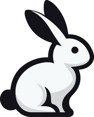 rabbit vector silhouette