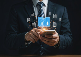 Cloud Based Data Transfer and Digital File Sharing. Mobile Solutions for Seamless Uploads, Secure Backups, and Optimized Workflow in Business and Technology Environments