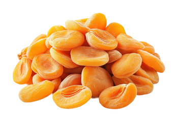 Harvesting apricots fresh fruits on display nature culinary isolated on transparent background