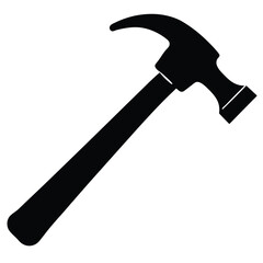 hammer isolated on white
