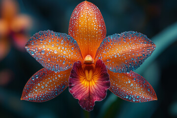 Close up of Jungle Orchid