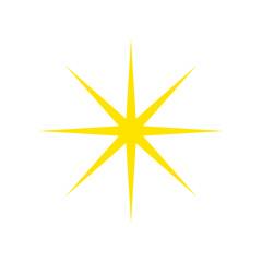 きらめきのベクターイラスト：シンプルな輝き - Sparkle Vector Illustration: Minimal Shine