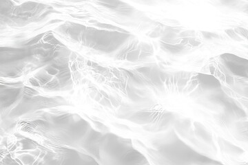 Obraz premium Abstract ripples of light on a white surface
