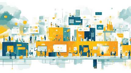 abstract urban background