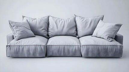 Large Modular Sectional Sofa with Cozy Cushions for Modern Living